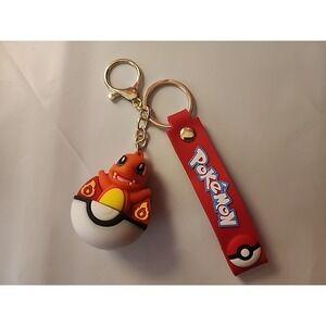 Pokémon Keychain Charmander In Pokémon Ball